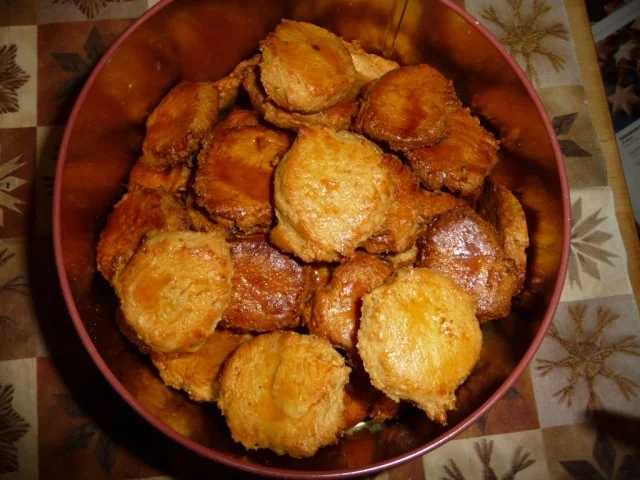 Rezept: Aprikosen-Marzipan Taler Bild Nr. 8 Aprikosen-Marzipan Taler - Rezept - Bild Nr. 8