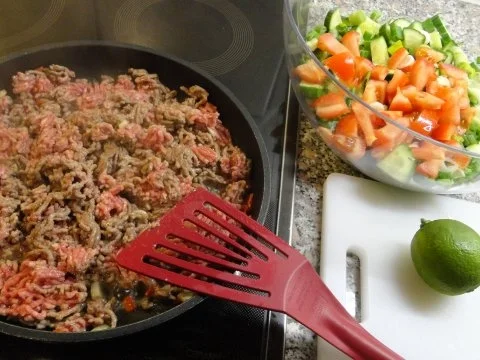 Lauwarmer Glasnudelsalat - Rezept - Bild Nr. 3