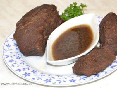 Rezept: Rinderbraten, alte Art Rinderbraten, alte Art - Rezept
