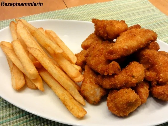 Geflügel:   HÄHNCHENBRUST fritiert - Rezept