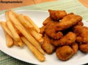 Geflügel:   HÄHNCHENBRUST fritiert - Rezept