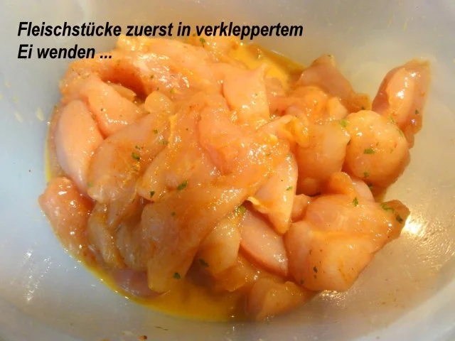 Geflügel:   HÄHNCHENBRUST fritiert - Rezept - Bild Nr. 7