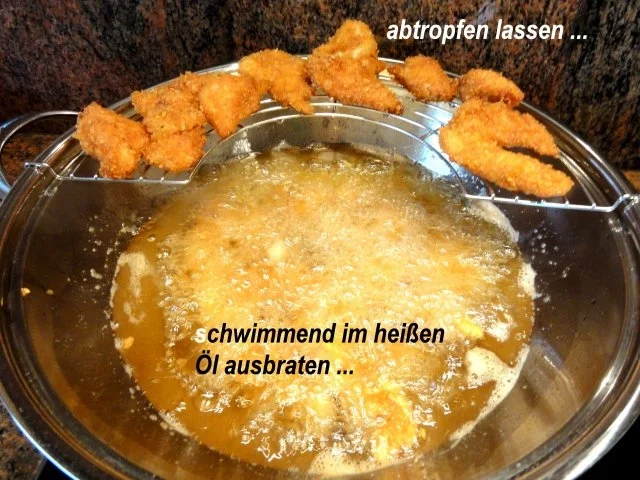 Geflügel:   HÄHNCHENBRUST fritiert - Rezept - Bild Nr. 9