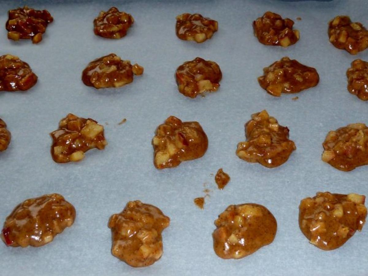 Bratapfel Cookies - Rezept - Bild Nr. 2