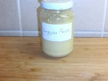 Rezept: Ingwer Paste Ingwer Paste - Rezept