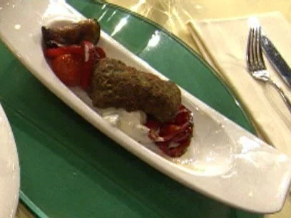 Meze (griechische Vorspeisen) mit Zicklein à la Freitag - Rezept