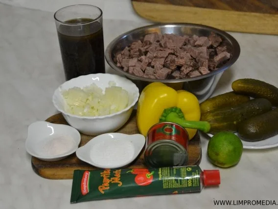 Rezept: Rindfleischsalat, Grundmasse Bild Nr. 2 Rindfleischsalat, Grundmasse - Rezept - Bild Nr. 2