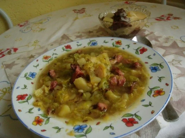 Rosenkohleintopf mit geräucherten Rippchen - Rezept - Bild Nr. 9