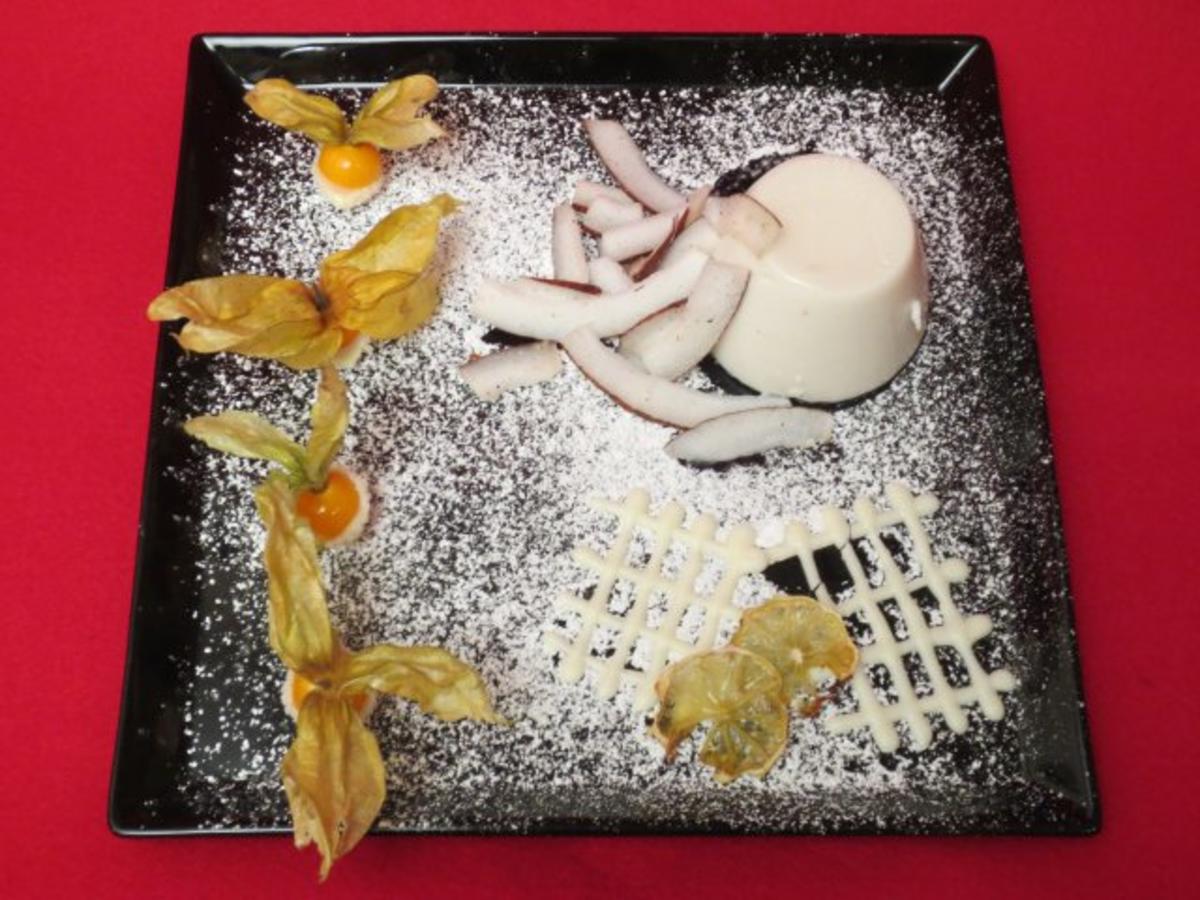 Kokos Zitronengras Panna Cotta - einfach - von Das perfekte Dinner