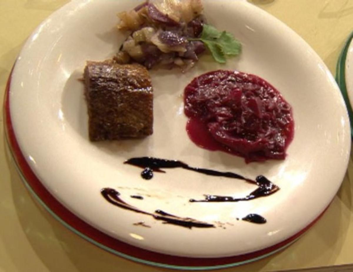 Weihnachtsgans mit Rotkohl (Promi-Team) - Rezept Gesendet von Promi
Kocharena