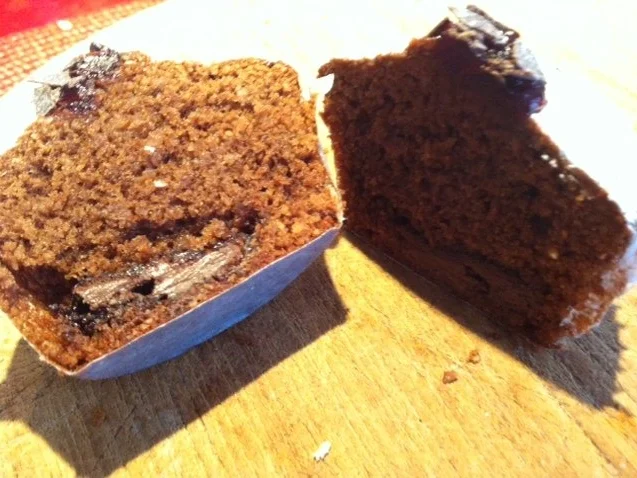 Schoko Muffins mit cremigen Kern - Rezept - Bild Nr. 2