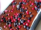 Saftige Beeren-Brownies - Rezept