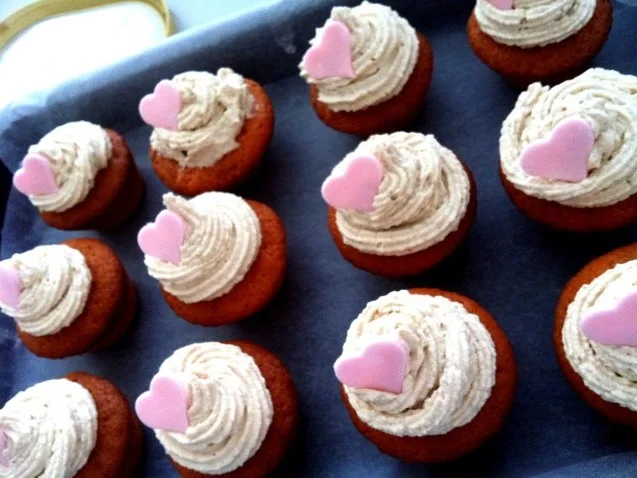 Spekulatius-Cupcakes mit Zimt-Frosting - Rezept - Bild Nr. 3
