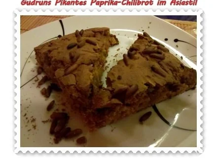 Brot: Pikantes Paprika-Chilibrot im Asiastil - Rezept