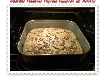 Brot: Pikantes Paprika-Chilibrot im Asiastil - Rezept - Bild Nr. 7