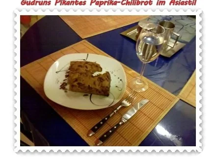 Brot: Pikantes Paprika-Chilibrot im Asiastil - Rezept - Bild Nr. 11