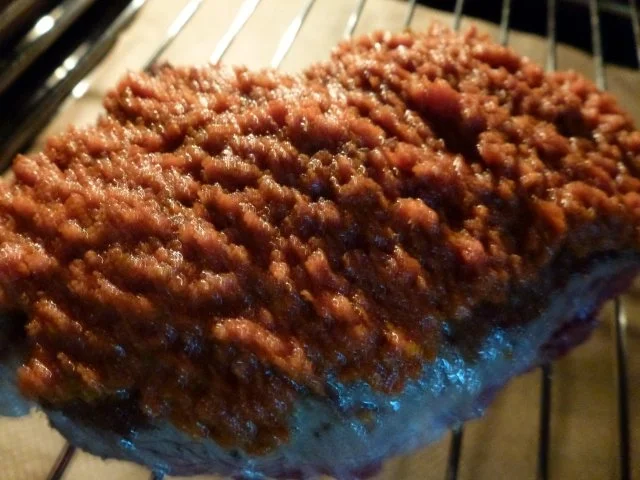 NT Single Rumpsteak mit scharfer Haube - Rezept