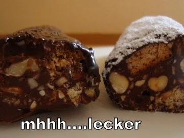 Rezept: Schoko-Nuss Rolle Schoko-Nuss Rolle - Rezept