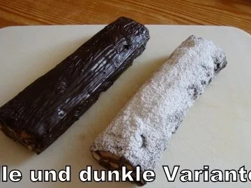 Rezept: Schoko-Nuss Rolle Bild Nr. 13 Schoko-Nuss Rolle - Rezept - Bild Nr. 13