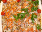 Rezept: Saucen : Feine Gemรผsesauce fรผr Fischcarpaccio Saucen : Feine Gemรผsesauce fรผr Fischcarpaccio - Rezept