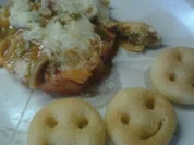 Rezept: Überbackene Kassler Überbackene Kassler - Rezept