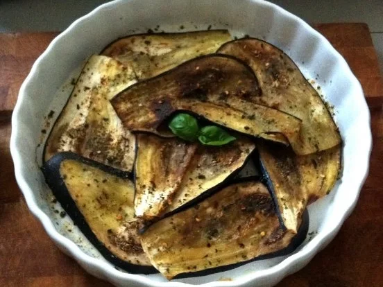 Auberginen aus dem Ofen - Rezept