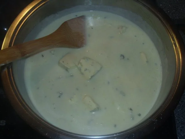 Pasta in Gemüse-Gorgonzola Sosse - Rezept - Bild Nr. 3