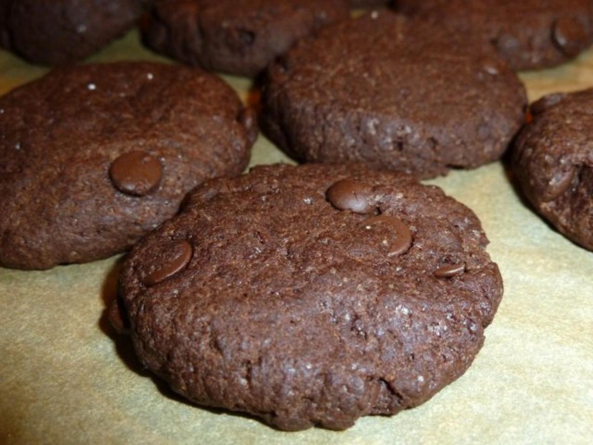 Schoko Cookies - Rezept mit Bild - kochbar.de