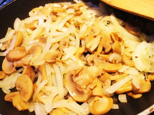 Rezept: Reis mit Zwiebel-Champignons ... Bild Nr. 4 Reis mit Zwiebel-Champignons ... - Rezept - Bild Nr. 4