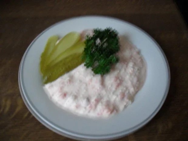 Rezept: Dip: Schafskäsedip Bild Nr. 5 Dip: Schafskäsedip - Rezept - Bild Nr. 5