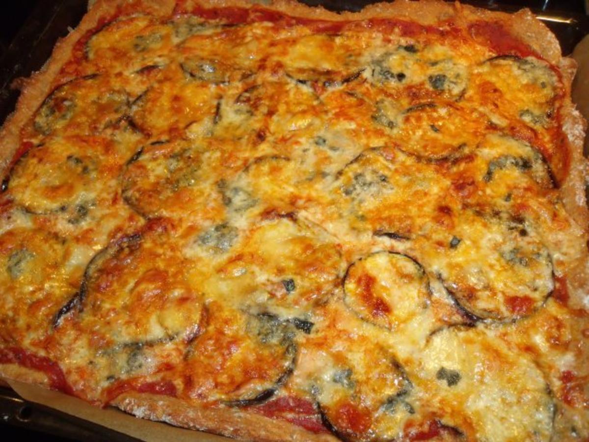 Auberginen-Pizza - Rezept - Bild Nr. 2