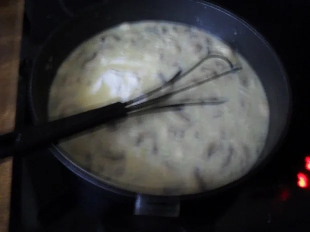 Putenschnitzel gratiniert mit Champignonsoße - Rezept - Bild Nr. 10