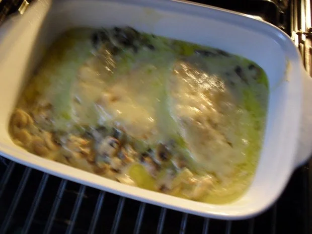 Putenschnitzel gratiniert mit Champignonsoße - Rezept - Bild Nr. 14