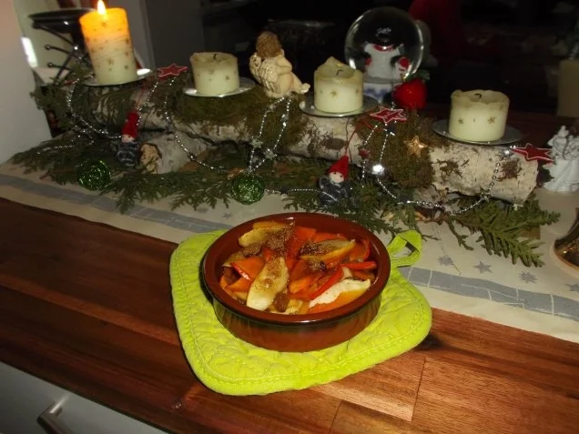 Rezept: Michis weihnachtliches Kürbisdessert Michis weihnachtliches Kürbisdessert - Rezept