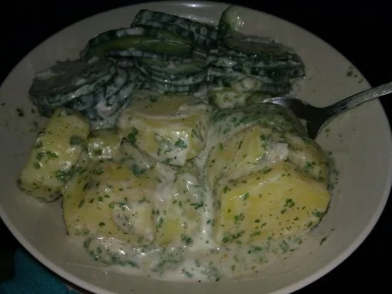 Béchamel- Kartoffeln - Rezept