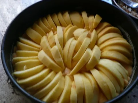 Weihnachtlicher Bratapfelkuchen - Rezept - Bild Nr. 4