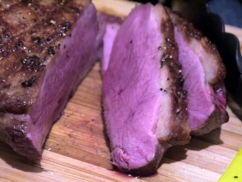 Rosa gebratene Entenbrust mit Rotweinsauce - Rezept - Bild Nr. 12