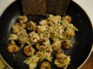 Rühreier mit Garnelen und Salzgurken und das zum Frühstück!! - Rezept