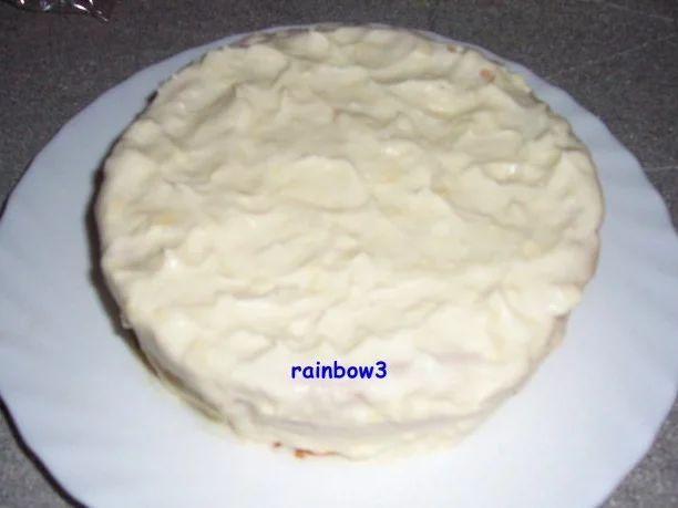 Backen: Weiße Mini-Schoko-Sahne-Torte - Rezept - Bild Nr. 3