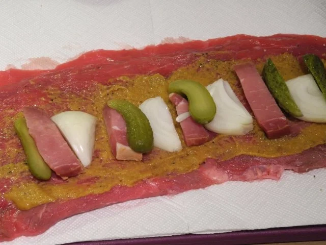 Rezept: 4. Adventsessen - Rouladen gefüllt an Speckbohnen und Kartoffelmuffins Bild Nr. 7 4. Adventsessen - Rouladen gefüllt an Speckbohnen und Kartoffelmuffins - Rezept - Bild Nr. 7