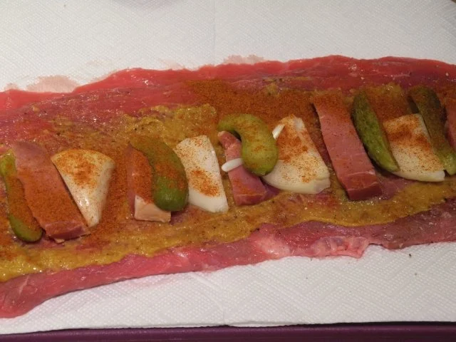 Rezept: 4. Adventsessen - Rouladen gefüllt an Speckbohnen und Kartoffelmuffins Bild Nr. 8 4. Adventsessen - Rouladen gefüllt an Speckbohnen und Kartoffelmuffins - Rezept - Bild Nr. 8