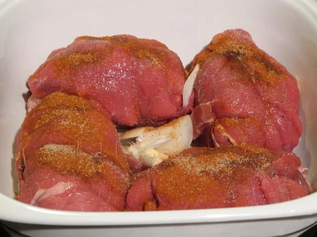 Rezept: 4. Adventsessen - Rouladen gefüllt an Speckbohnen und Kartoffelmuffins Bild Nr. 10 4. Adventsessen - Rouladen gefüllt an Speckbohnen und Kartoffelmuffins - Rezept - Bild Nr. 10