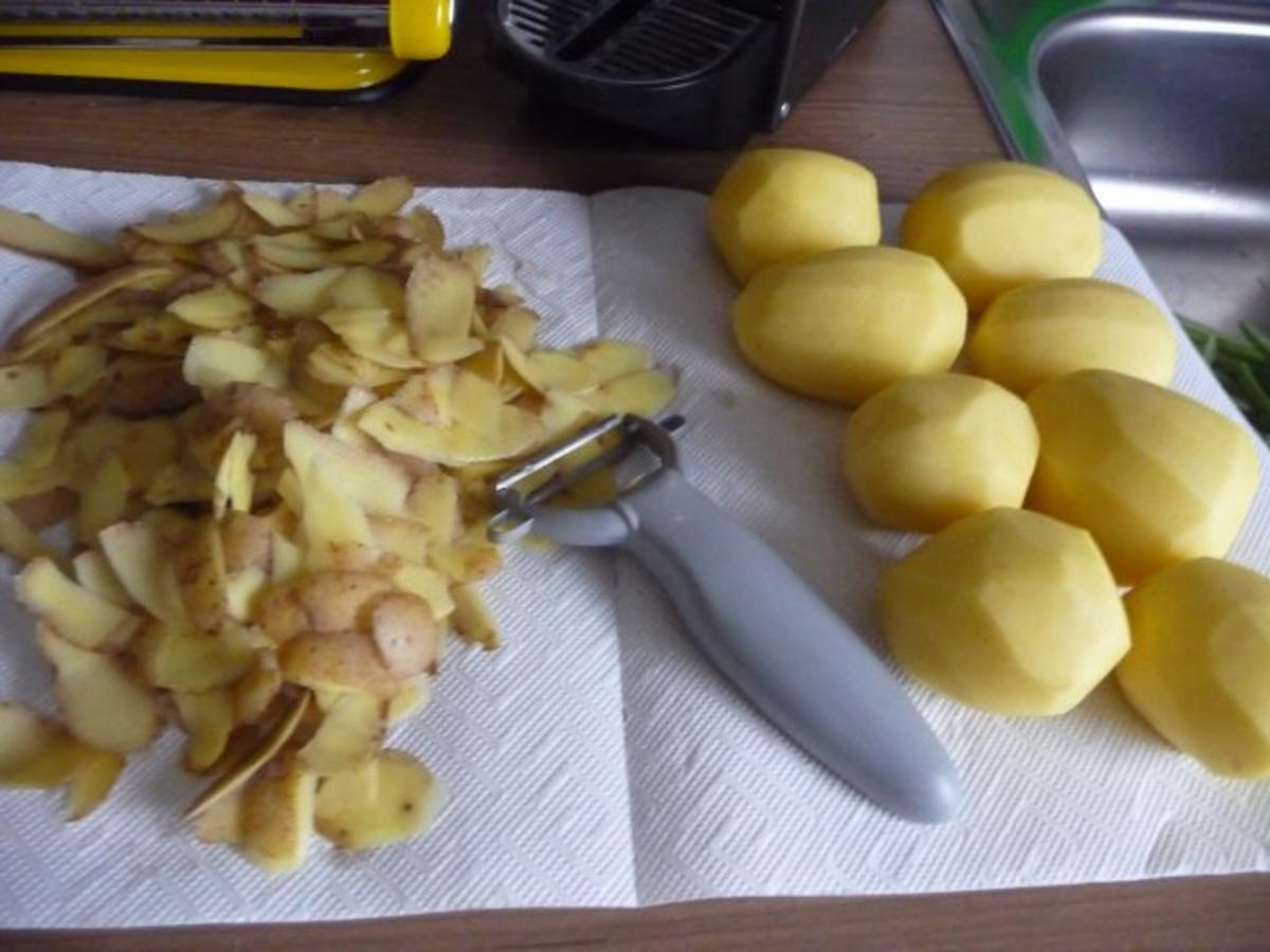 4. Adventsessen - Rouladen gefüllt an Speckbohnen und Kartoffelmuffins - Rezept - Bild Nr. 11