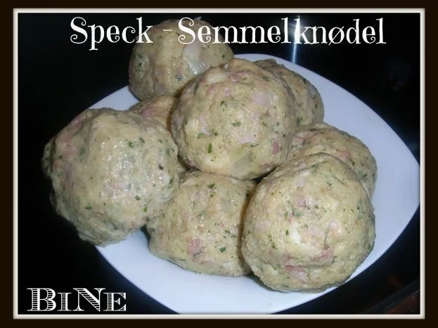 BiNe` S SPECK - SEMMELKNØDEL - Rezept - Bild Nr. 7