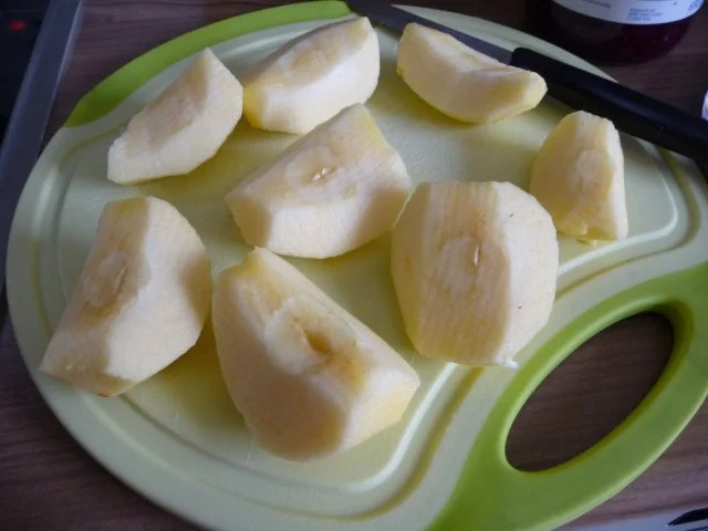 Heilig Abend Essen 2012 : Entenbrust an Rotkohl dazu Kartoffel-Semmelknödel - Rezept - Bild Nr. 3