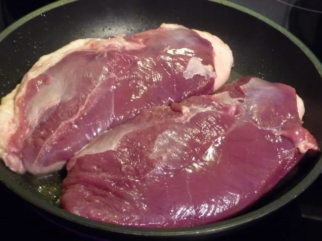 Heilig Abend Essen 2012 : Entenbrust an Rotkohl dazu Kartoffel-Semmelknödel - Rezept - Bild Nr. 18