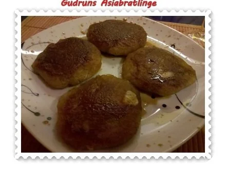 Vegetarisch: Gudrun´s Asiabratlinge - Rezept