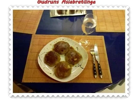 Vegetarisch: Gudrun´s Asiabratlinge - Rezept - Bild Nr. 5