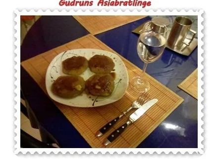 Vegetarisch: Gudrun´s Asiabratlinge - Rezept - Bild Nr. 6