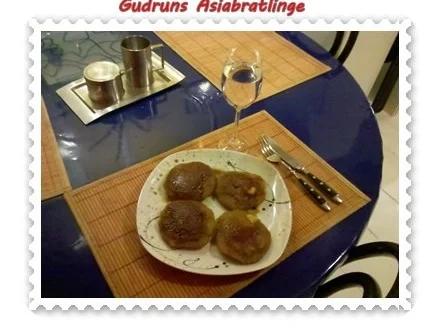 Vegetarisch: Gudrun´s Asiabratlinge - Rezept - Bild Nr. 7